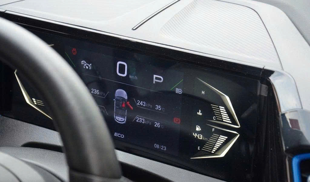 Màn hình kỹ thuật số của GAC GS3